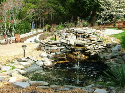 Custom Water Features - Raymond's Landscaping